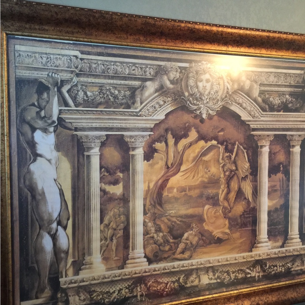Bahccus De Frenzi Italy MASSIVE SEAN RUSH ATELIER SIGNED NUMBERED NO 1/250